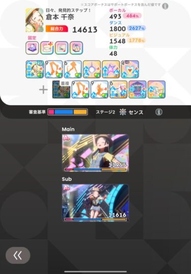 【学マス】一位の人1日で千奈仕上げてんのヤバすぎるだろ･･･